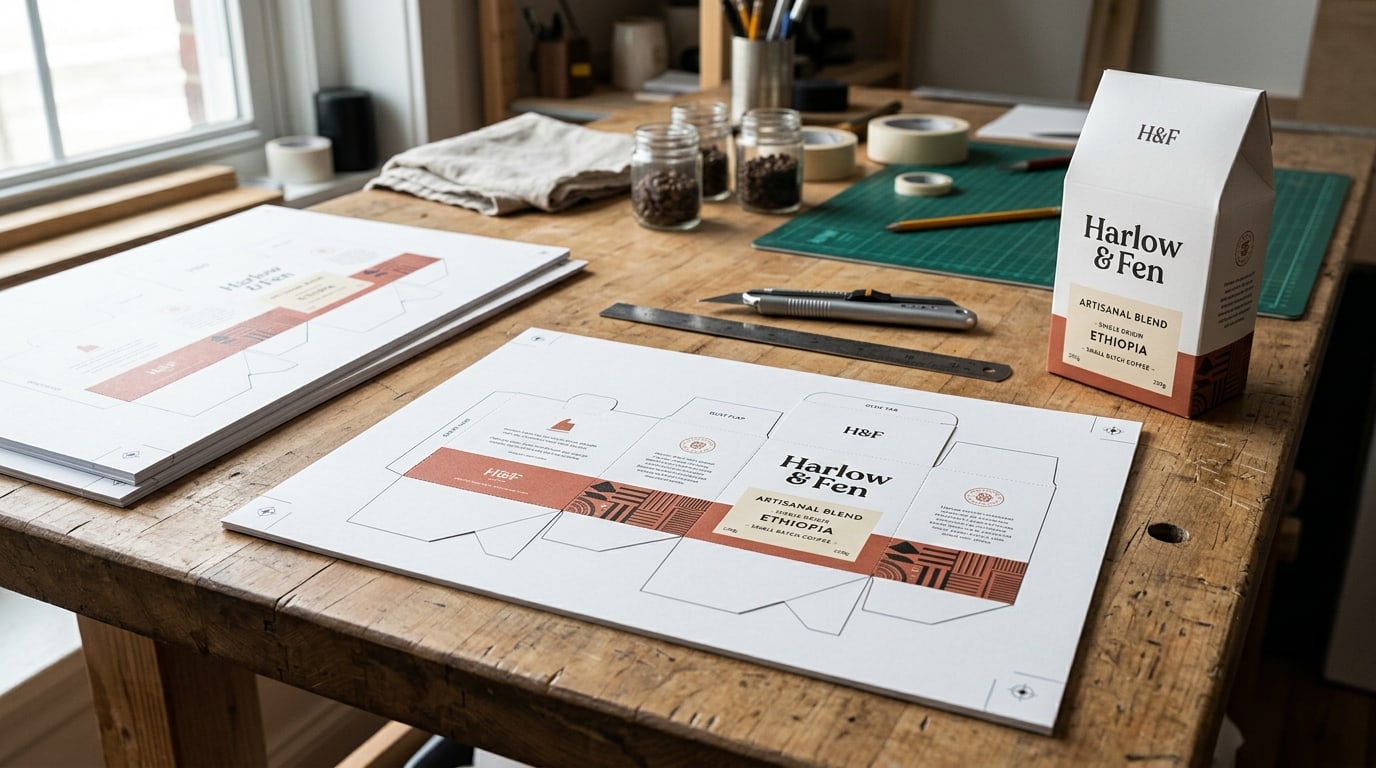 Print and trim boxes: custom packaging without the custom die