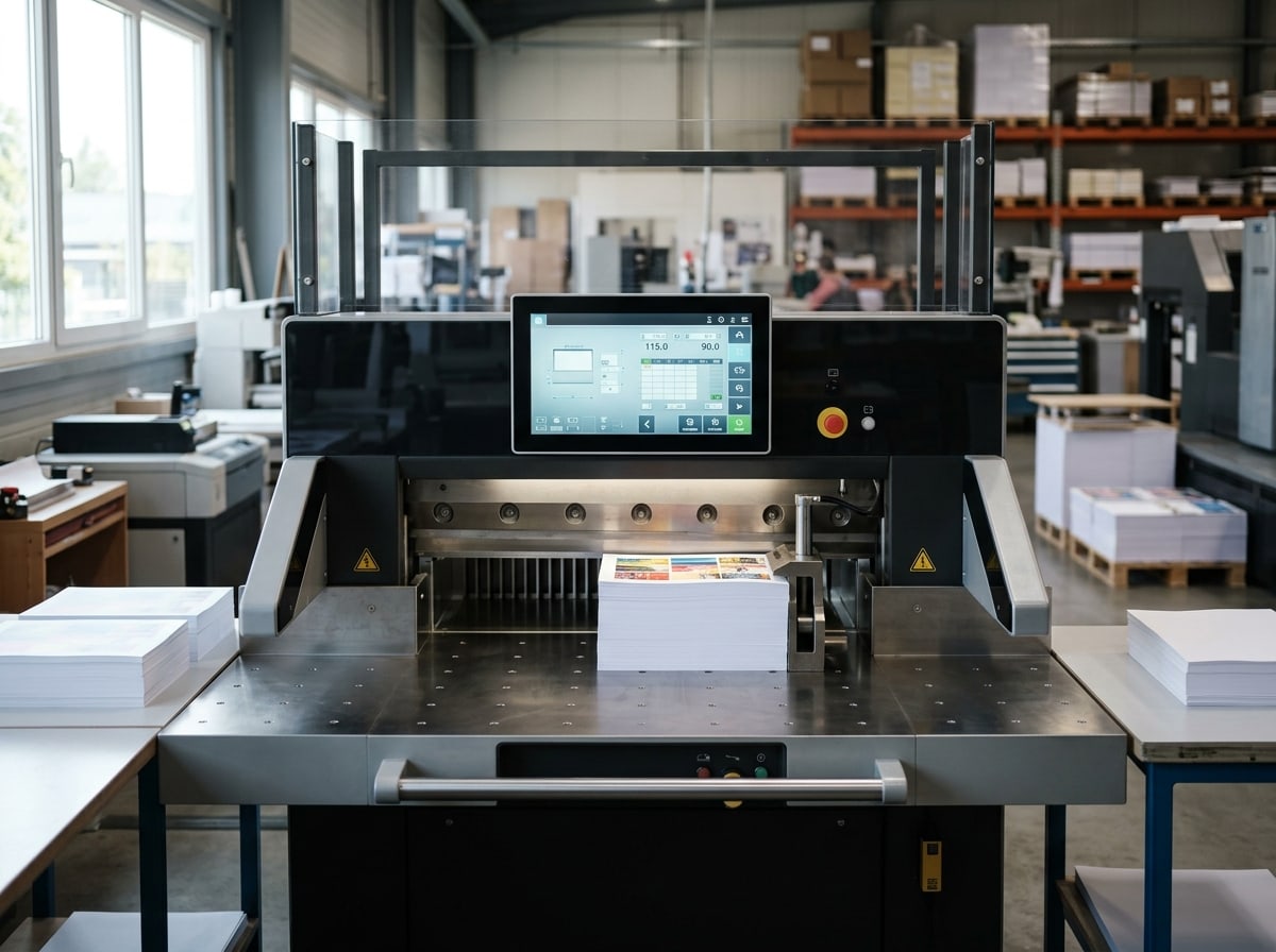 Modern programmable paper cutter